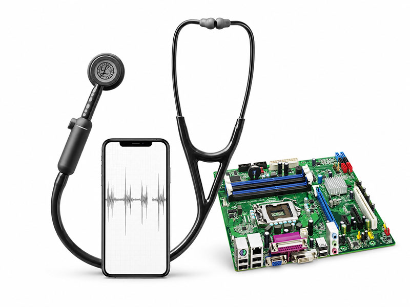 Electronic-stethoscope-PCBA