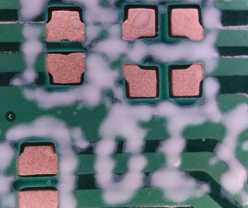 Solder-Mask-Ink-Issues
