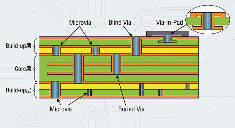 HDI-PCB-Cross-Section-Structure