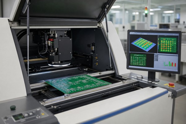 3D SPI inspection during PCB assembly