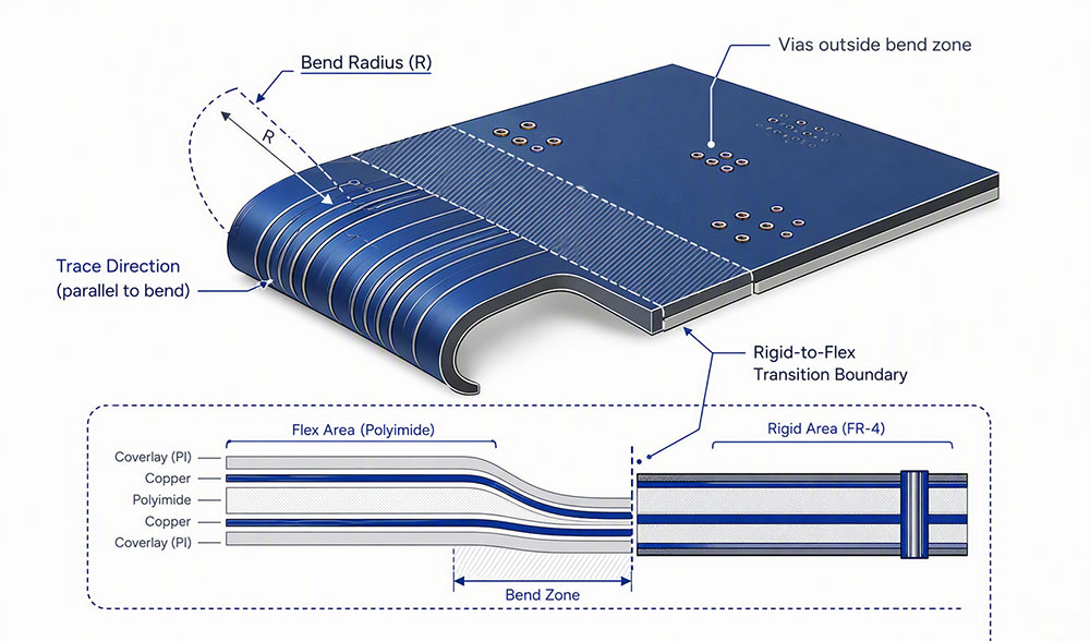 Flexible-PCB-structure