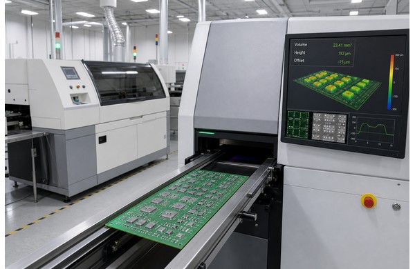 Solder paste printing and 3D SPI process control